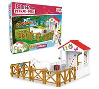 CRAZE Bibi e Tina Cavalli Giocattolo Playset Box per Cavalli Sabrina Horse Figure Play Figure Compresi Accessori Farm Horse Toys Regalo per Ragazze 19306