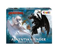 CRAZE Calendario Avvento 2021 DRAGON TRAINER GIOCATTOLI 3 sorprese e giochi a tema Dragon Trainer 3, Natale 2021 24645