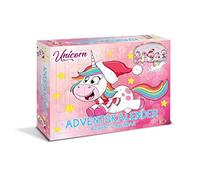 CRAZE Calendario Avvento bambini 2022, Sorpresa UNICORN, Unicorno di Natale per i bambini, sorprese per bambini, diversi accessori per bambina14028