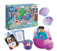 CRAZE Calendario dell'Avvento per Bambini, Tiktok-Star Emir Bayrak Mermaid Giocattolo Calendario di Natale per Bambini con Palline da Bagno INKEE, Mix Composto e contenuti esclusivi