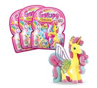 CRAZE GALUPY 3 Set Unicorno Bambina Giocattolo, Contiene Regali Unicorno per Ragazze e Ragazzi, Figure Unicorno da Collezione 27738
