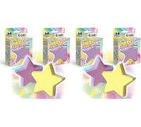 Craze INKEE 2 Set Bombe da Bagno Bambini Foamy Star Forma di Stella Bagnoschiuma 30363, Multicolore (Confezione da 2)