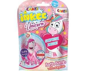 Craze INKEE Unicorn bomba da bagno per bambini 1 pz