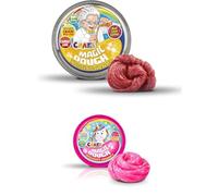 CRAZE Magic Dough Set 2x70g, Plastilina Intelligente per Bambini, Professor & Unicorn, Pasta Modellabile Antistress, Gioco Creativo Educativo dai 3 Anni
