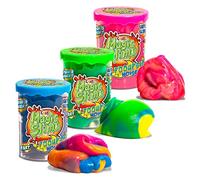 CRAZE Magic POOPSIE Noise 3X Slime, 100 g di melma Colorata in Vaso per Bambini, Bundle 31049, Singolo, Multicolore, 17.1 x 5.7 x 7.6 cm