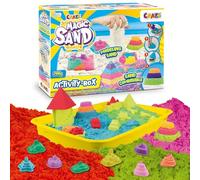 CRAZE MAGIC SAND Scatola di sabbia magica per bambini, scatola di attività da 700 g con accessori per sabbia cinetica senza glutine 32343