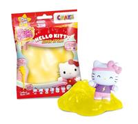 CRAZE MAGIC SLIME BAG HELLO KITTY | Slime per bambini in busta 75ml Set di slime con figura a sorpresa di Hello Kitty, senza odore, senza residui