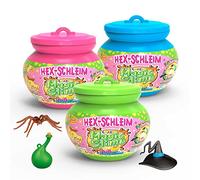 Craze Magic Slime 3X Bibi Blocksberg Strega, Slime per Bambini, Slime per Bambina con Sorpresa Inclusa, 6 Colori Disponibili, bundle31025