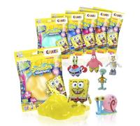 CRAZE MAGIC SLIME Bob Spugna Confezione 6 Pezzi | Slime Bambini 75ml con Personaggio Sorpresa Bob Spugna | Kit Slime Fai da Te Inodore Senza BPA - Set Slime Regalo Bambini