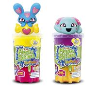 CRAZE MAGIC SLIME YUMMIES 2-pack | Slime per bambini dai colori neon con diversi personaggi da succhiare - 2x barattolo da 85 ml, slime colorato per bambini senza residui