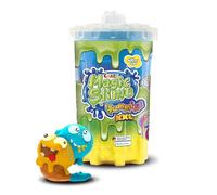 CRAZE Magic Slime - Yummies XL Slurpy, melma per bambini in colori al neon con diversi caratteri di aspirazione, set sottile in barattolo da 600 ml, melma colorata per bambini senza lasciare residui