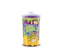 CRAZE MAGIC SLIME YUMMIES XXL | Slime per bambini in colori neon con diversi personaggi da succhiare - Set di slime in lattina da 600 ml, slime colorato per bambini senza residui