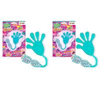 CRAZE Mano Mega XXL MAGIC SLIME, Mani scherzo per bambini, Giocattoli appiccicosi per compleanno, Colore 1 x (Confezione da 2)
