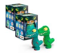 CRAZE MEGA EGG DINOREX, Confezione da 2 Dinosauro che si schiudono in acqua, uova dinosauro che cresce nell acqua diversi modelli, giochi bambini uovo da cova, uovo sorpresa.