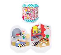 CRAZE MINI MART Mix - Mini Casa di Bambole Collezionabile con Accessori - 1 Capsule Sorpresa di 6 Modelli - Miniature Connettibili per Giocare e Collezionare