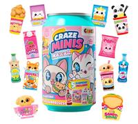 CRAZE Minis Kawaii Blindbox - Capsula con Mini Personaggi da Collezione | Capsula a sorpresa con 5 sorprese kawaii da collezione a tema cibo, da collezionare ed esporre
