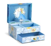 CRAZE Music Box Princess: Scatola musicale con principessa girevole, specchio e cassetto: scatola musicale per ragazze con melodia classica: regalo di compleanno e di Natale.