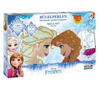 Craze Rainbow Beadys 15094 - Set di perline da stirare Disney Frozen con accessori, 7500 perle, 22 colori