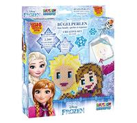 Craze Rainbow Beadys 54353 - Set creativo di perline da stirare Disney Frozen con accessori inclusi 2200 perline, blu