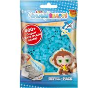 CRAZE Splash Beadys per Bambini, Perline d'Acqua Confezione di Ricarica Blu Chiaro 400 Pezzi, Perline d'Acqua Senza Ferro, Perline di Colla di Ricarica