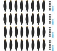 Craznick Eliche per DJI Mini 4K/2/2 SE/SE Lame di Ricambio Ali a Basso Rumore per DJI Mini 4K 2 SE droni Accessori Viti e cacciaviti esclusivi 32 Pezzi Oro