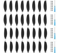 Craznick Eliche per DJI Mini 4K/2/2 SE/SE Lame di Ricambio Ali a Basso Rumore per DJI Mini 4K 2 SE droni Accessori Viti e cacciaviti esclusivi 32 Pezzi Argento