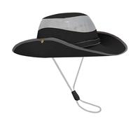 crazy bean Cappello da Sole Uomo Donna Cappello Estivo Protezione UV Cappello da Pescatore a Tesa Larga Boonie Cappello per Esterno,Escursionismo,Pesca(Nero)