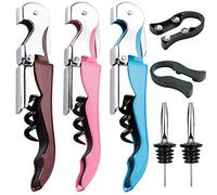 Crazy Bean Cavatappi Portatile Vino Cavatappi Professionale Apribottiglie Tagliacapsule Cavatappi Apri Bottigliaaccessori Cavatappi Sommelier Cavatappi Professionali 3 Pezzi