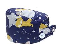 Crazy Bean Turbante Cappello Cotone Cappello con Fascia Elastico Annodato Berretto Cappello Multicolour Stampa Bandana Cappellini Donna Capelli Lunghi Cappello Colori Colorati Taglia Unica