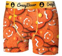 Crazy Boxer T478-2-c Talla 10/12: Boxer UNITARIO INFANTIL-microfibra-92% poliéster 8% elastano, 1pc T478-2, 0.83333333333333304 Bambino