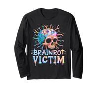 Crazy Brain Red Victim Brain Maglia a Manica