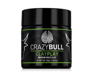Crazy Bull ClayPlay Medium Hold Clay crema per capelli 100 g per Uomo