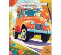 Crazy Car Colors: Coloring book