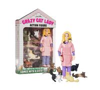 Crazy Cat Lady 6" Figura D'Azione In Vinile
