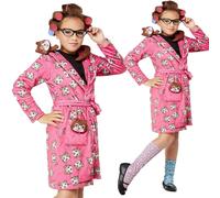 Crazy Cat Lady Costume Bambini Divertente Vestito Bambina Gatto Amante + Calzino