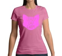 Crazy Cat Lady Rosa - T-Shirt - Gatti Amante Animali Love Gattino Gattini