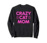 Crazy Cat Mom Felpa