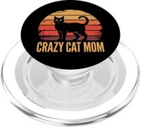 Crazy Cat Mom PopSockets PopGrip per MagSafe
