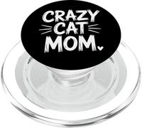 Crazy Cat Mom PopSockets PopGrip per MagSafe