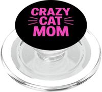 Crazy Cat Mom PopSockets PopGrip per MagSafe