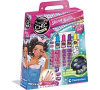 Clementoni 18113 Crazy Chic-Fluo Nail for Children from 6 Years