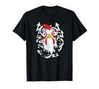 Crazy Chicken Crazy Eyes Funny Farm Lover Animali spaventosi Maglietta