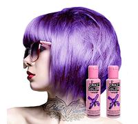 Crazy Color - 2 colori semi-permanenti per capelli, 100 ml, viola caldo