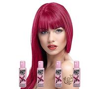 Crazy Color 4 Tinture Per Capelli Semi-Permanente Ruby Rouge - Rosso - 30 Gr