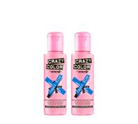 Crazy Color Capri Blue no 44, 100ml X2