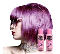 Crazy Color Colorazione per capelli semi-permanente, 100 ml (viola lavanda), confezione da 2