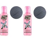 Crazy Color Graphite no 69, 100ml - crema colorante Grafite (Confezione da 2)