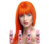 Crazy Color Semi Permanent Hair Dye By Renbow Orange No 60 Box Of 4-500 Gr