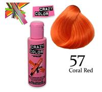 Colore dei capelli semipermanente Rosso corallo COLORE PAZZO 100 ML