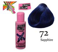 Crazy Color semipermanente Zaffiro 100 ml - Smalto semipermanente